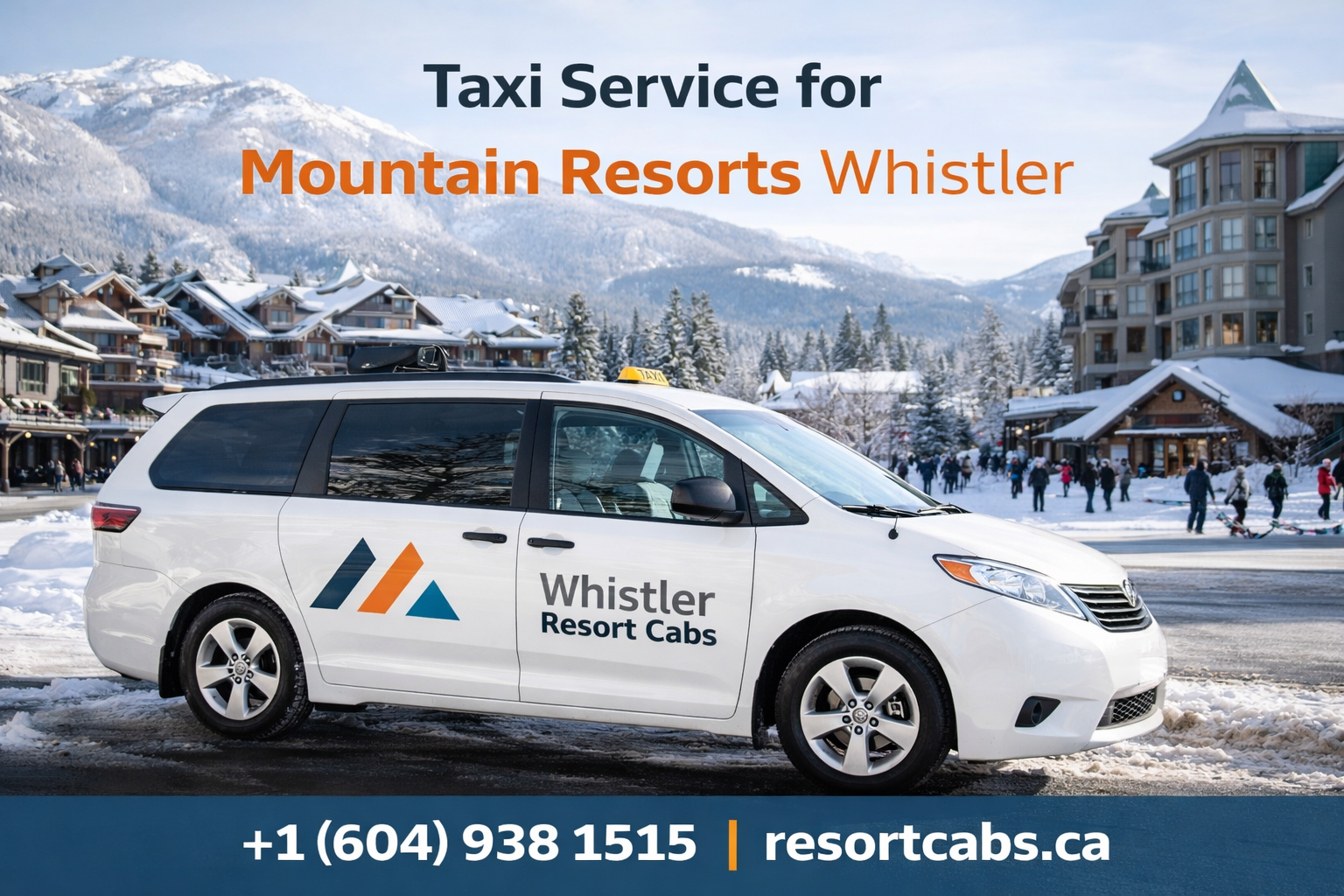 Taxi service for mountain resorts Whistler