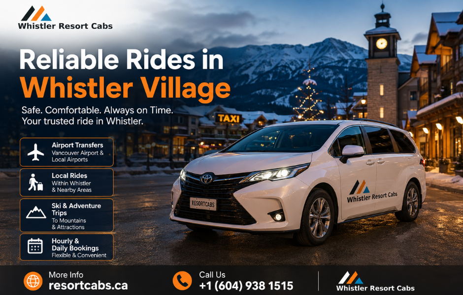 Reliable rides in Whistler Village