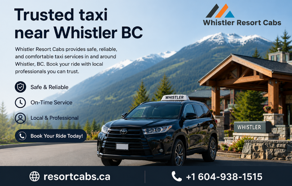 Trusted taxi near Whistler BC