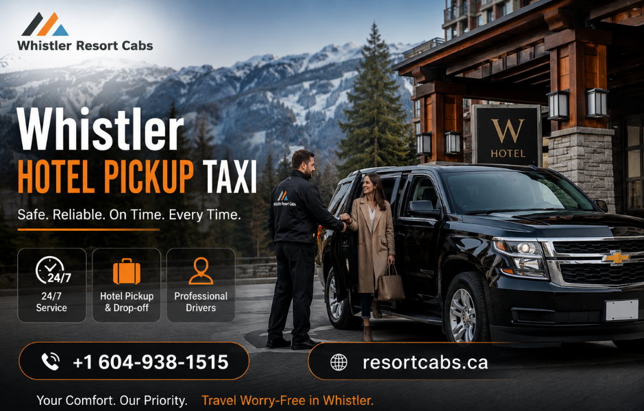 Whistler hotel pickup taxi
